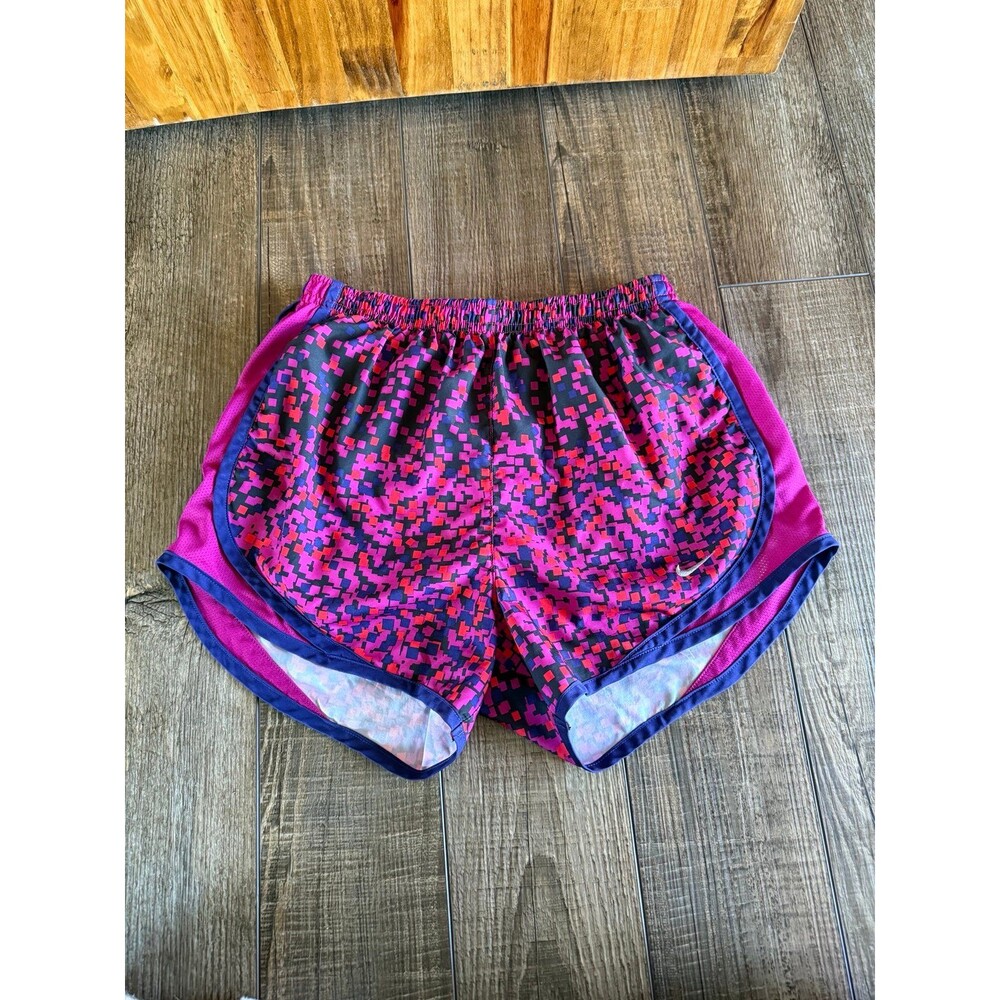Nike Dri-Fit Tempo Shorts Sz. Small Purple & Raspberry
